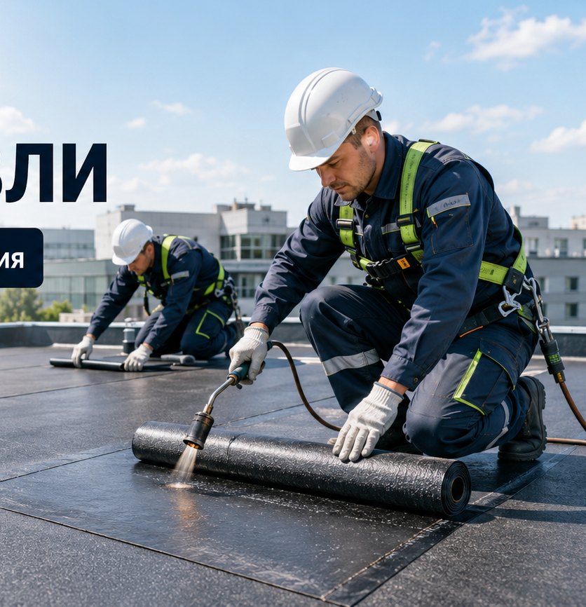 Ремонт мягкой кровли